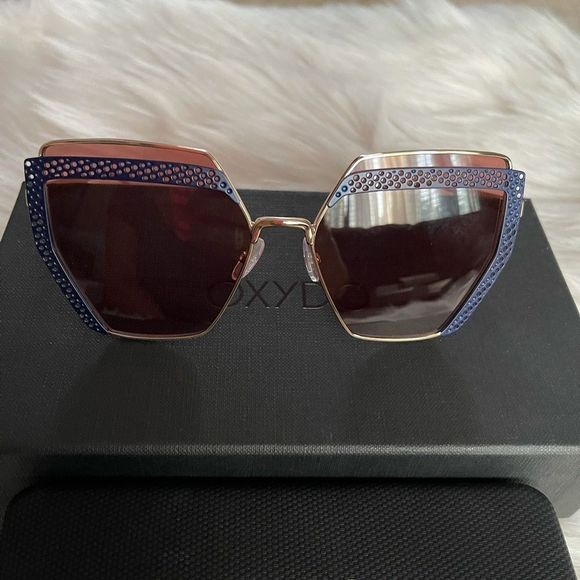 New 🔥 Oxydo Cat Eye Sunglasses - Picture 13 of 14